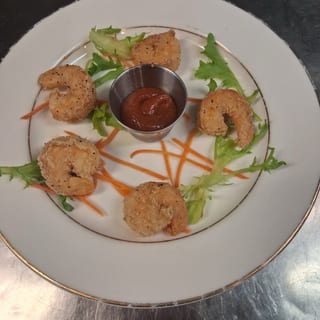 Salt & Pepper Crusted Shrimp